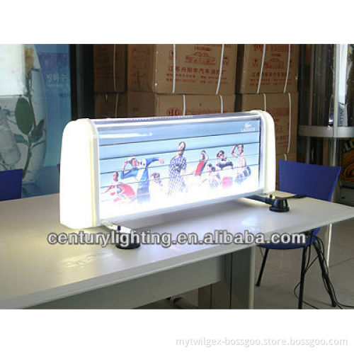 taxi top light box